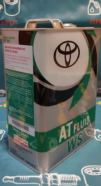 Масло Трансмиссионное ATF WS 4л Toyota арт. 08886-02305 - купить по ...