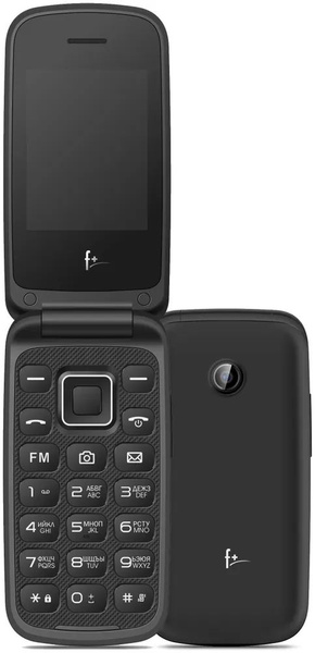 Мобильный телефон F+ Flip 240, черный - купить по выгодной цене в ...