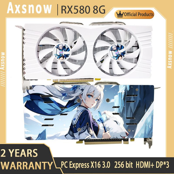 Видеокарта Radeon RX 580, 8 ГБ DDR5 - купить по низким ценам в интернет ...