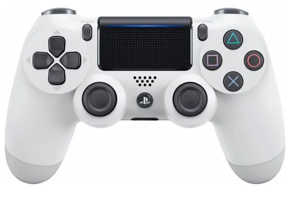 Геймпад PlayStation, для PlayStation 4, белый - купить по выгодной цене ...