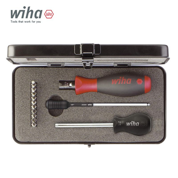 Wiha Набор отверток с динамометрическим ключом 1/4 для точного привода ...