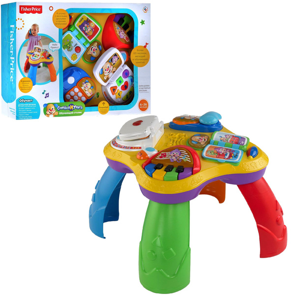 Обучающий музыкальный столик из серии Смейся и учись Fisher-Price ...