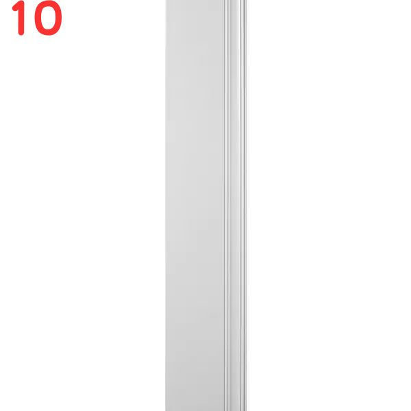 Панель МДФ белая эмаль Wain 07 2700х153х6 мм 0,413 кв.м (10 шт.) купить ...