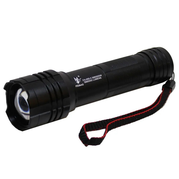 Ручной Светодиодный Фонарь FEIMAO FA-55-3 с двумя диодами белого и ...