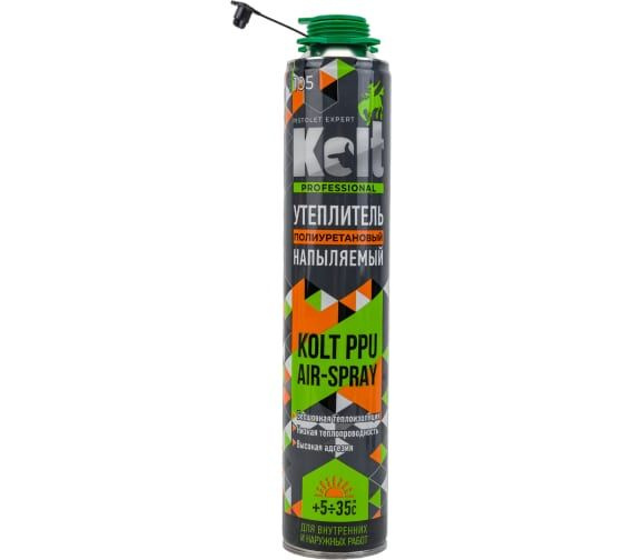 Утеплитель-пена KOLT PPU AIR-SPRAY профессиональный, напыляемый (1000 ...