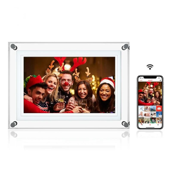 FRAME Цифровая фоторамка с Wi Fi и сенсорным экраном / декоративная ...