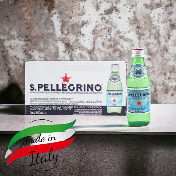 San Pellegrino Вода Минеральная Газированная 250мл. 24шт - купить с ...