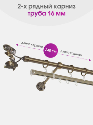 Карниз для штор на кухню - купить в интернет-магазине OZON с быстрой ...