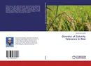 Genetics of Salanity Tolerance in Rice - Muhammad Shahid