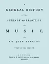 A General History of the Science and Practice of Music. Vol.2 of 5. .Facsimile of 1776 Edition of Vol.2.. - John Hawkins