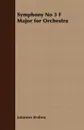Symphony No 3 F Major for Orchestra - Johannes Brahms