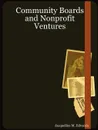 Community Boards and Nonprofit Ventures - Jacqueline M. Edwards, Jacqueline M. Pinckney-Edwards