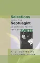 Selections from the Septuagint - F. C. Conybeare, George Stock