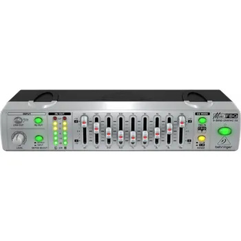 9-сегментный графический эквалайзер BEHRINGER FBQ800, процессор с ...
