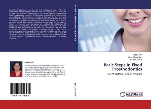 Обложка книги Basic Steps In Fixed Prosthodontics, REETA JAIN,Gyan Chand Jain and H. Ravi Kumar