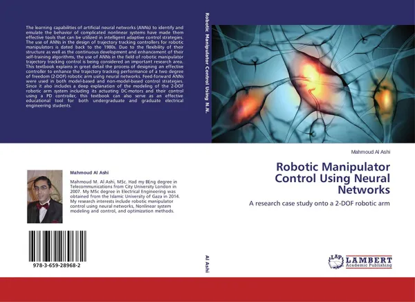 Обложка книги Robotic Manipulator Control Using Neural Networks, Mahmoud Al Ashi