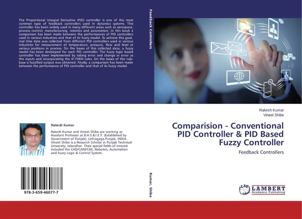 Обложка книги Comparision - Conventional PID Controller & PID Based Fuzzy Controller, Rakesh Kumar and Vineet Shibe