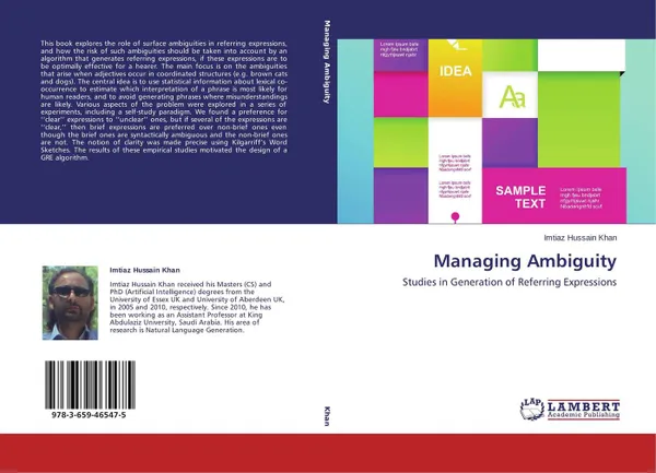 Обложка книги Managing Ambiguity, Imtiaz Hussain Khan