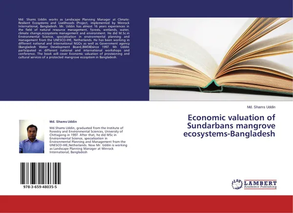 Обложка книги Economic valuation of Sundarbans mangrove ecosystems-Bangladesh, Md. Shams Uddin