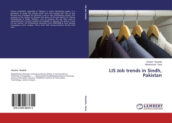 Обложка книги LIS Job trends in Sindh, Pakistan, Ghulam Mustafa and MUHAMMAD TARIQ