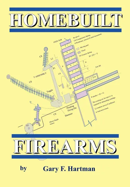 Обложка книги Homebuilt Firearms, Gary F Hartman