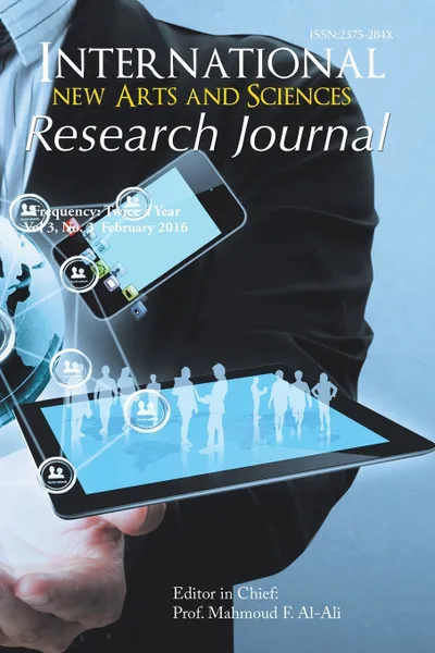 Обложка книги International New Arts and Sciences Research Journal. Vol 3 No. 3, Prof. Mahmoud F. Al-Ali