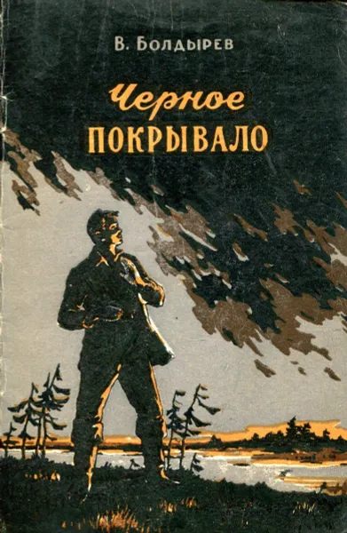 Обложка книги Черное покрывало, В. Болдырев