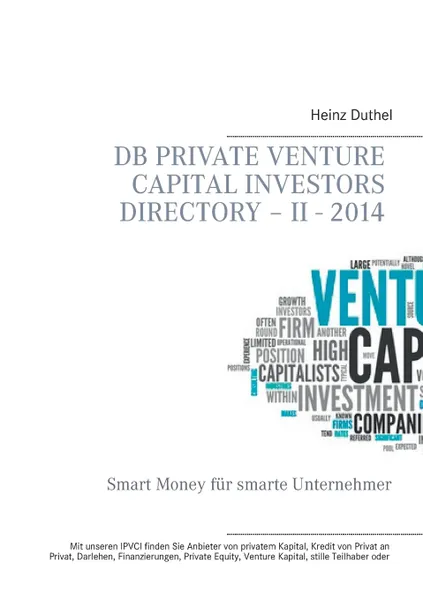 Обложка книги DB Private Venture Capital Investors Directory - II - 2014, Heinz Duthel