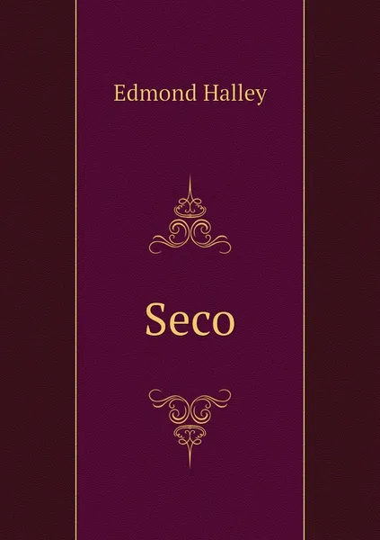 Обложка книги Seco, Edmond Halley