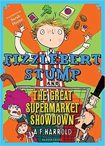 Обложка книги Fizzlebert Stump and the Great Supermarket Showdown, A. F. Harrold