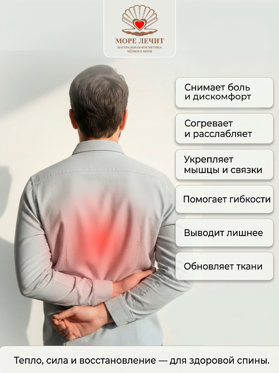 Крем от боли в спине Акула