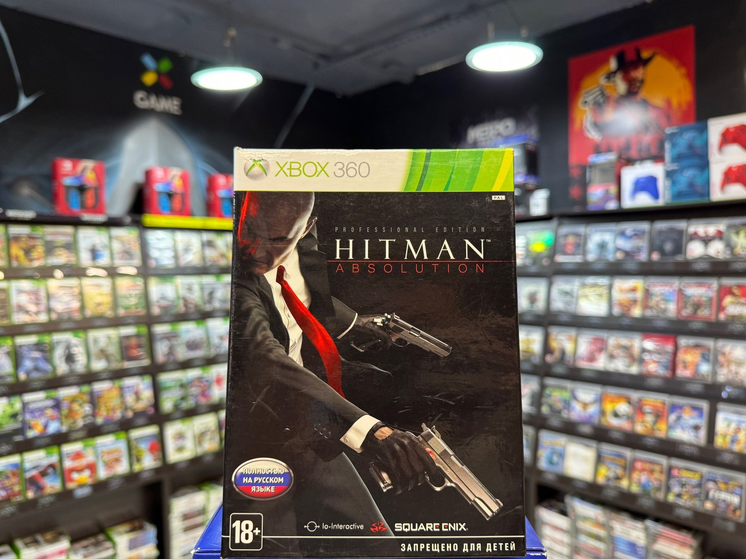 Игра Hitman Absolution Professional Edition (Xbox 360) (Box)