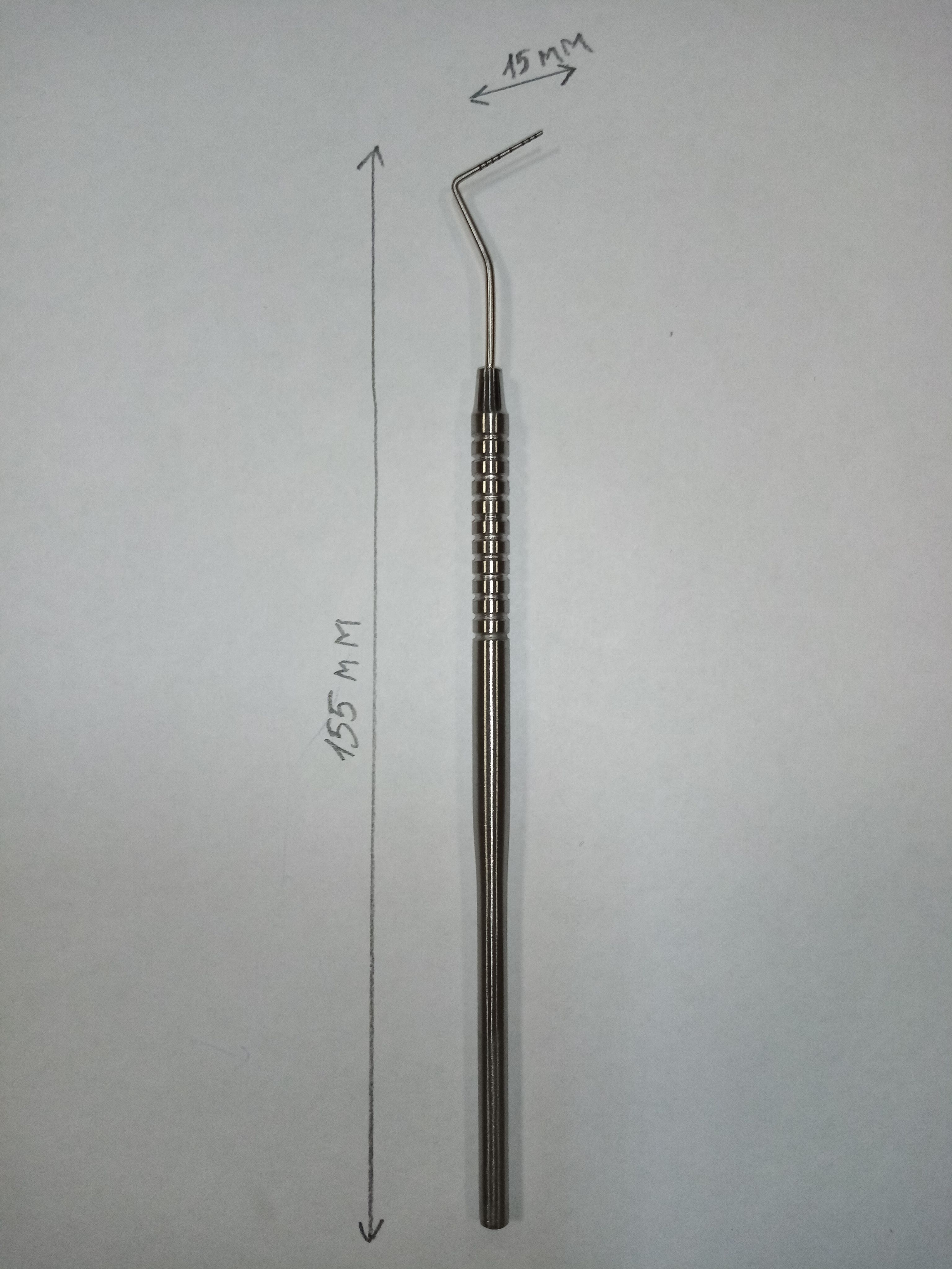 Зондпародонтологическийодностороннийцвето-кодированный150мм(777-660)
