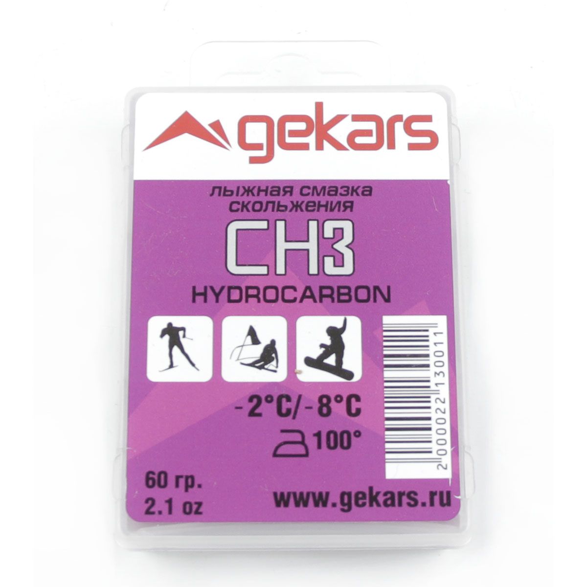 Смазка для лыж, сноубордов (-2...-8 ) (GEKARS)