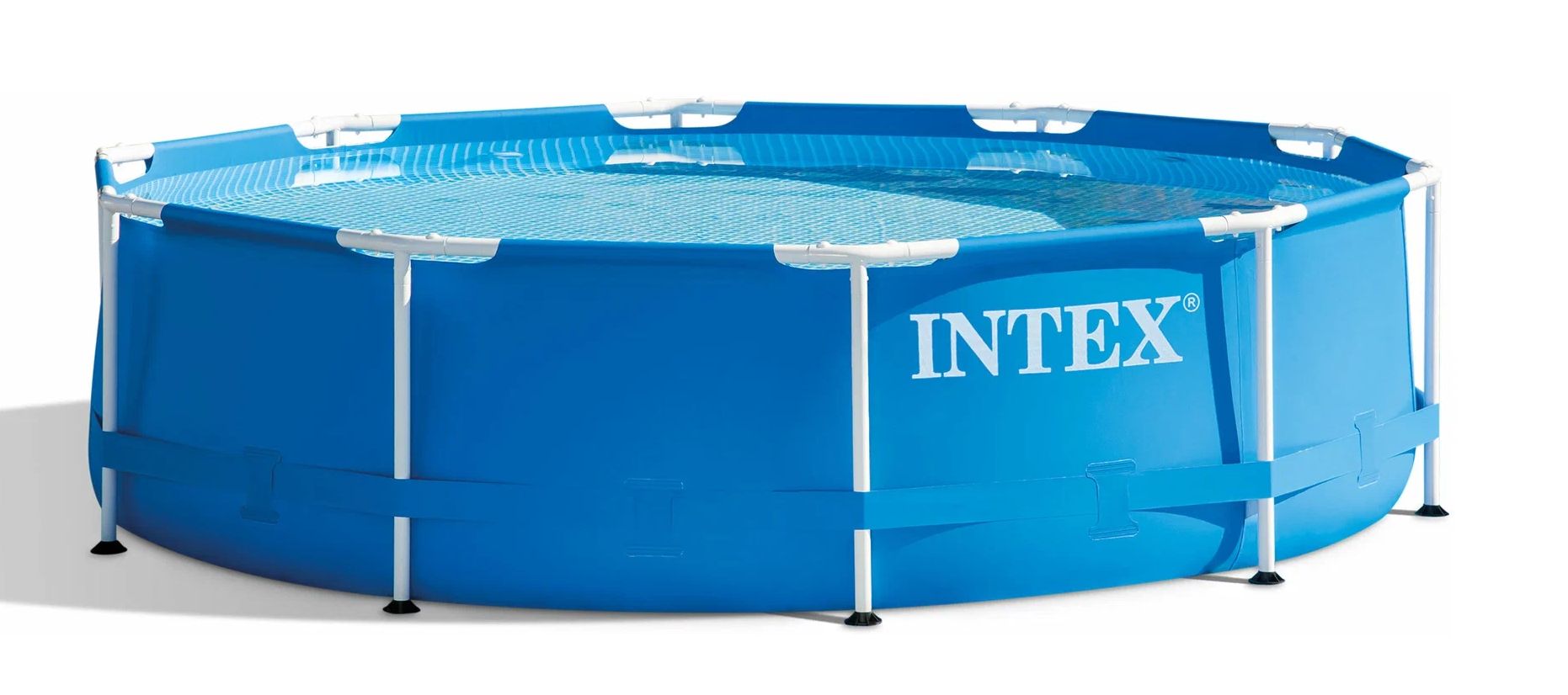 Каркасные бассейны metal frame pools. Бассейн Intex Metal frame 28242. Intex Metal frame 28200/56997. Бассейн каркасный круглый Intex Metal frame 305х305х76 см 4485 л. Бассейн каркасный Intex 3.05х0.76м (56999/28202/28202np).