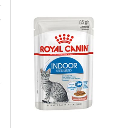 КормдлястерилизованныхкошеквлажныйRoyalCanin,живущихвпомещении(соус)12штx85г