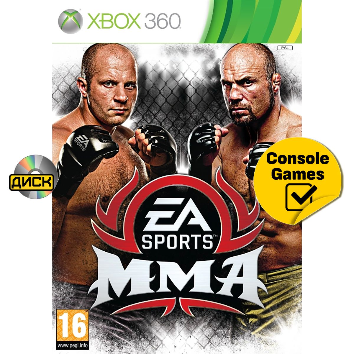 Xbox 360 EA Sports MMA. Товар уцененный