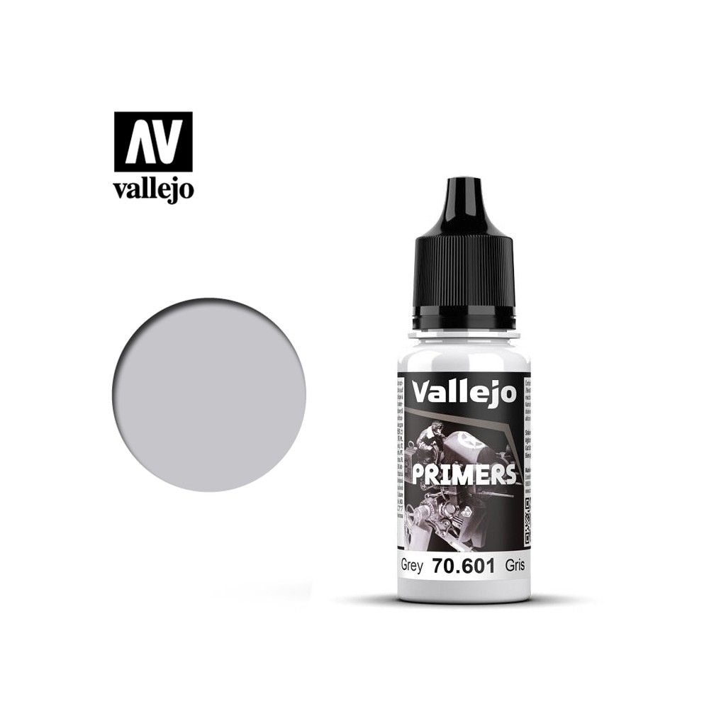 Акрилово-полиуретановый грунт Vallejo "Primers" 70.601 Grey, 18 мл