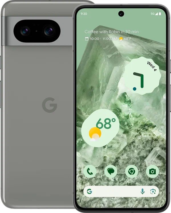 GoogleСмартфонPixel8JP8/128ГБ,зеленый,оливковый