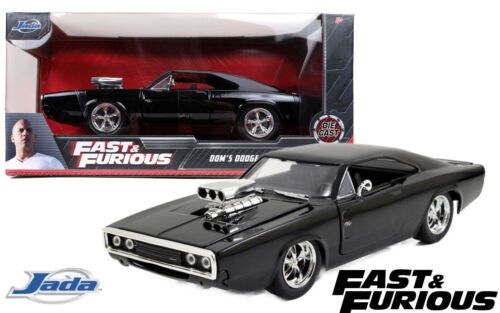 JADA 1:24 Модель автомобиля из сплава, Dom's Dodge Charger RT ,Fast & Furious,M