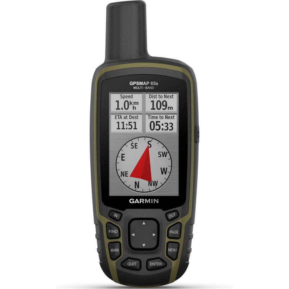 Туристический навигатор Garmin GPSMAP 65S с картографией РФ