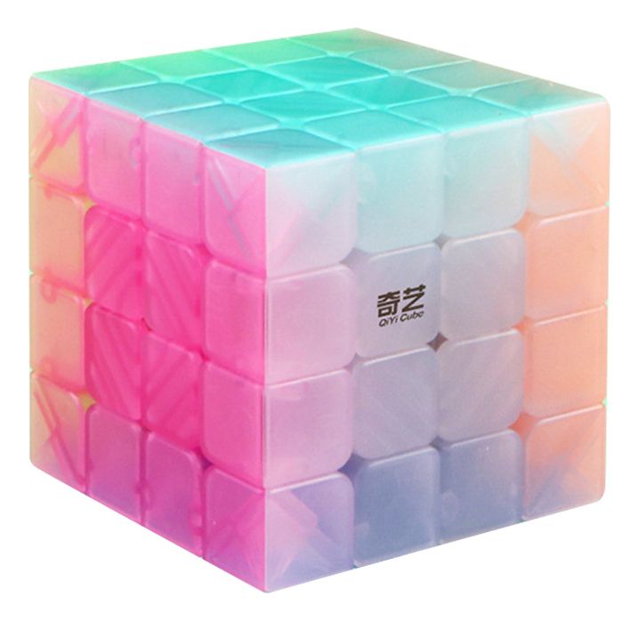 qiyi Jelly Magic Cube 4x4x4 уровневая цветная игрушка-головоломка