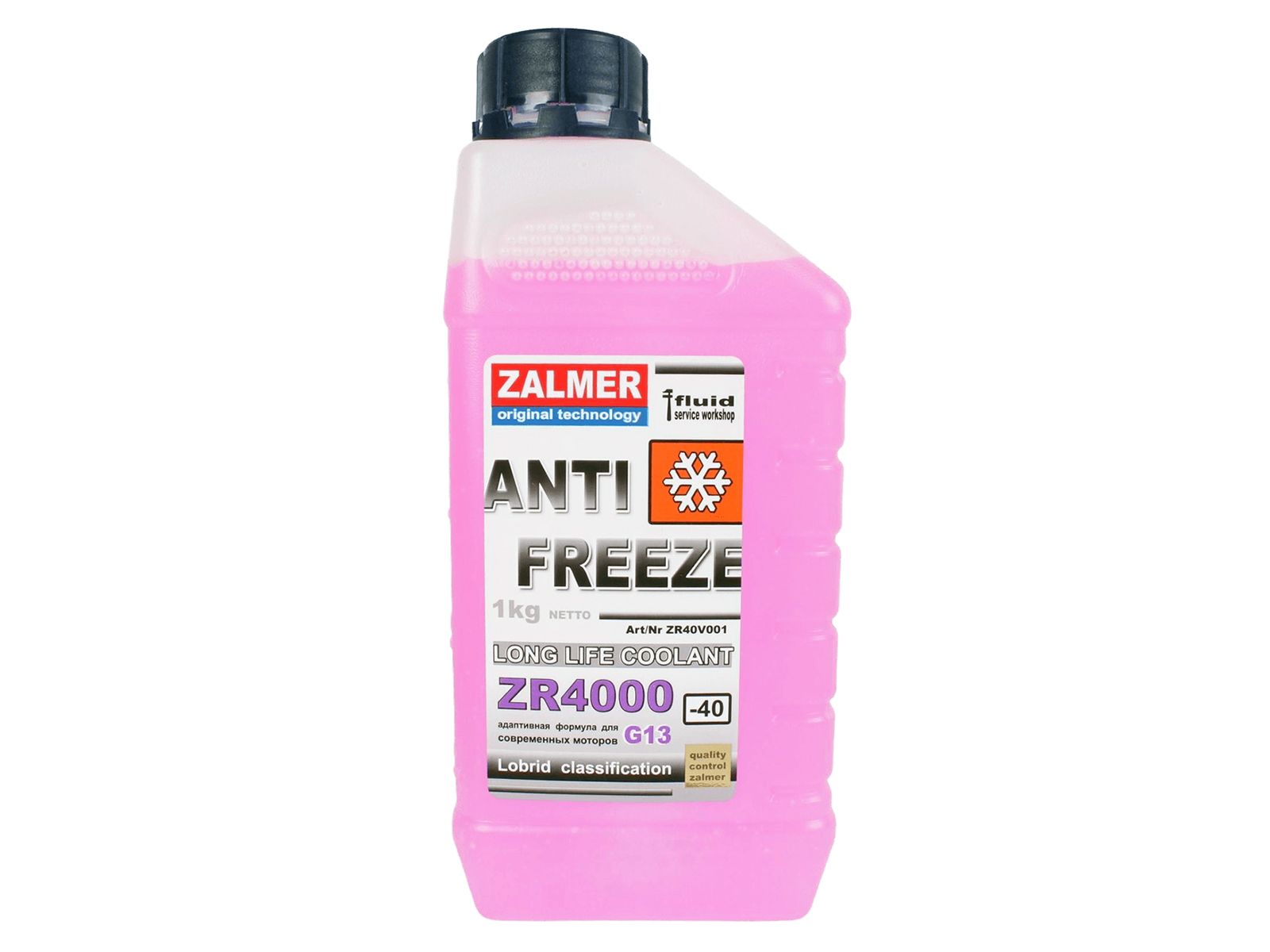 Антифриз ZALMER ZR4000 G13 фиолетовый 1кг