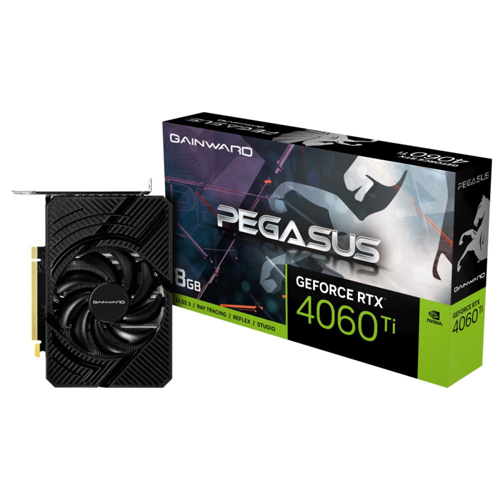 GainwardВидеокартаGeForceRTX4060Ti8ГБ(PEGASUSNE6406T019P1-1060E)