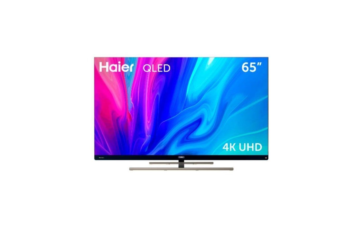 Haier Телевизор 65" 4K UHD, серый