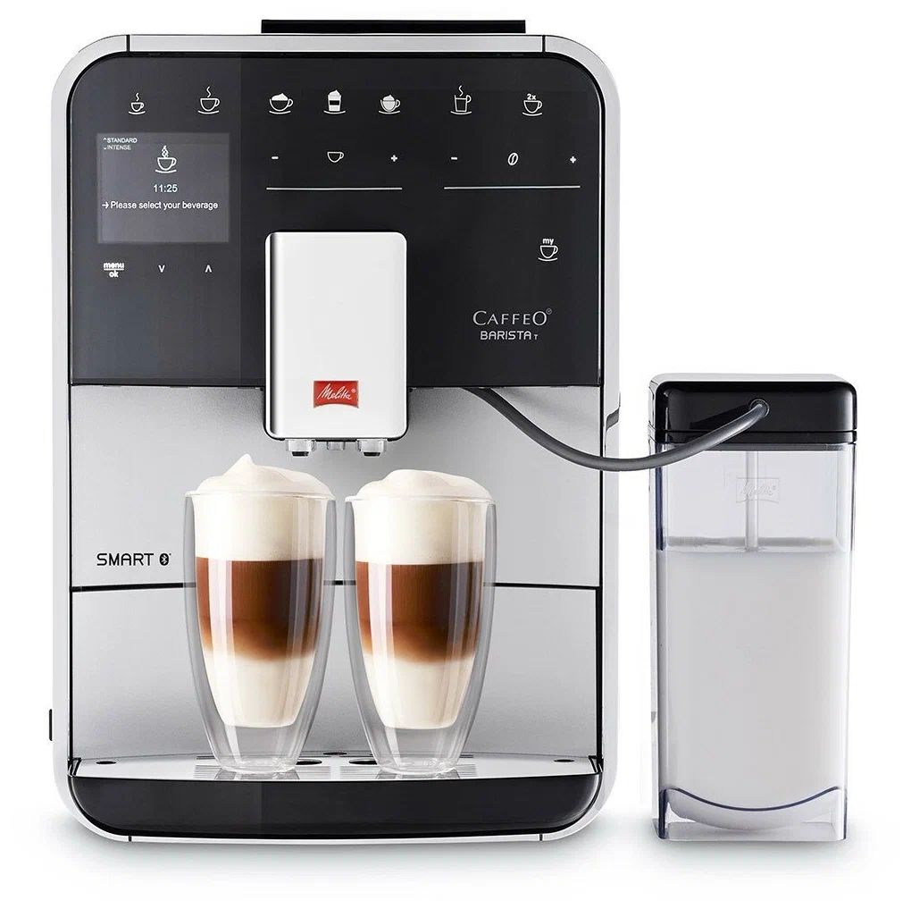 Кофемашина автоматическая Melitta Caffeo F 830-101 Barista T Smart, серебристый