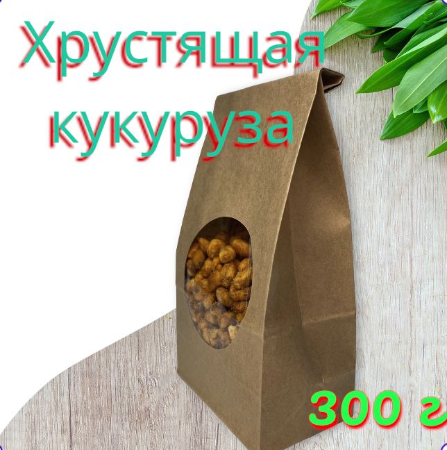 Кукуруза жареная соленая/зерно, 300 г