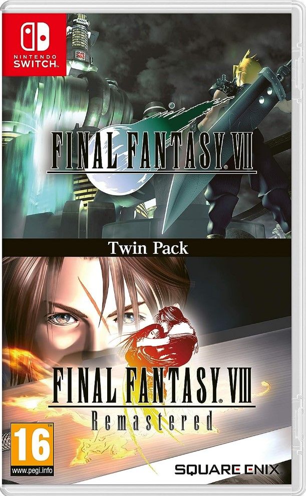 Игра Final Fantasy VII & VIII Remastered - Twin Pack (Nintendo Switch, Английская версия)