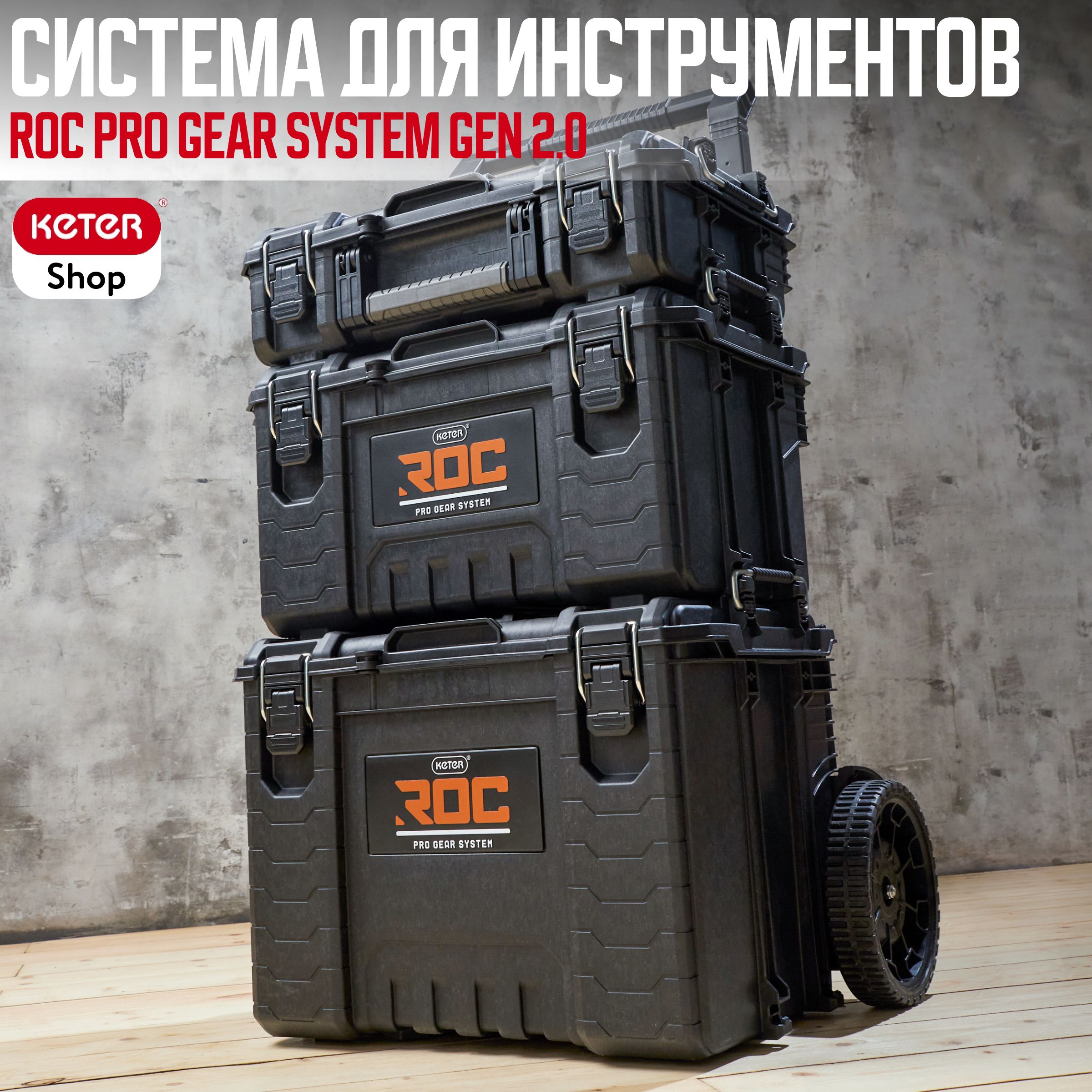 МодульнаясистемаKeterROCProGear2.0