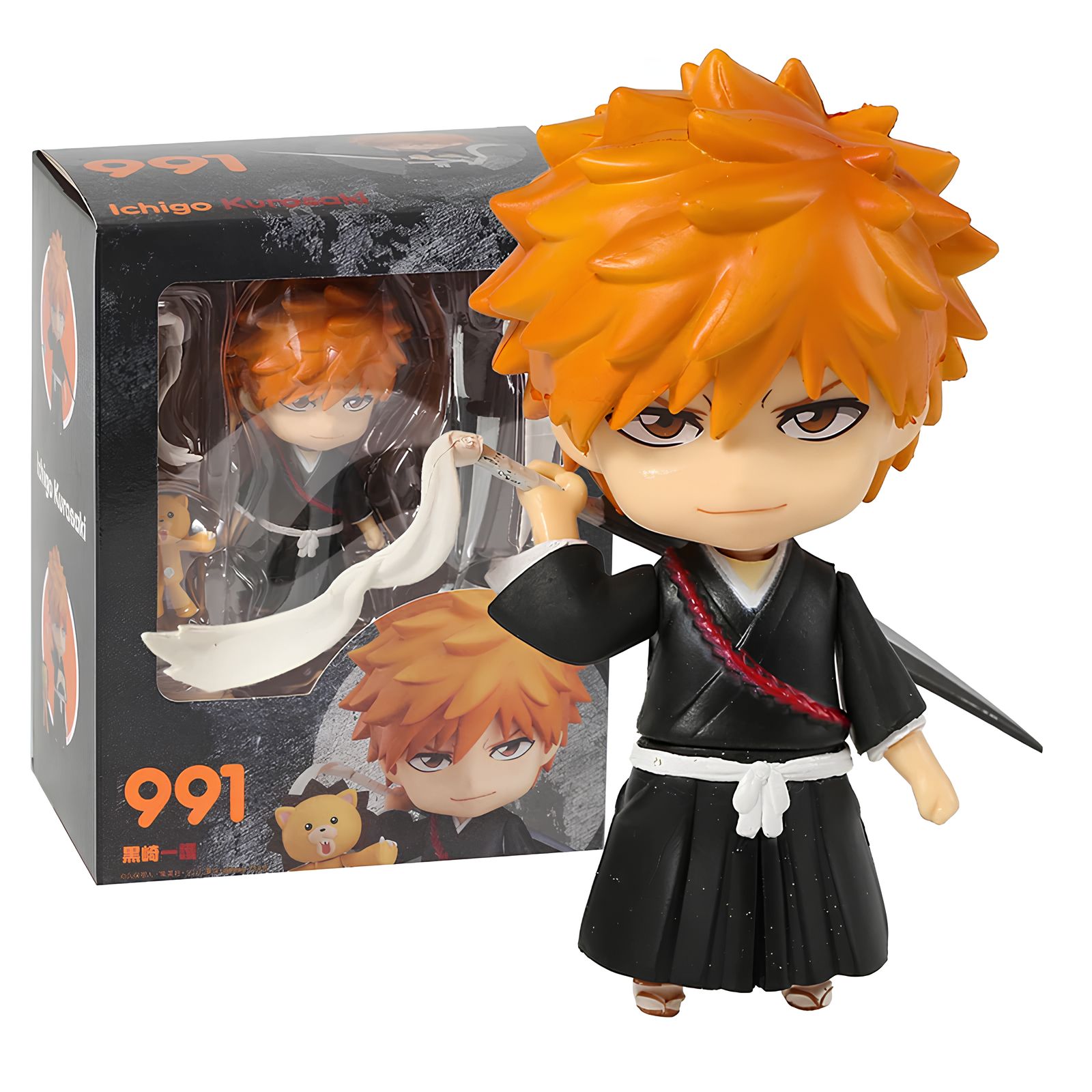 Фигурка Блич Ичиго Куросаки / Bleach Ichigo Kurosaki (10см) 991 FAIE -  купить с доставкой по выгодным ценам в интернет-магазине OZON (668677131)